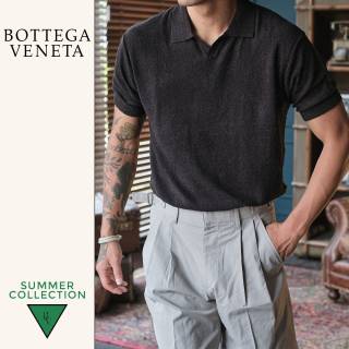보테가베네타-레플리카-남성의류-부클-오픈카라-티셔츠-명품 레플리카 미러 SA급